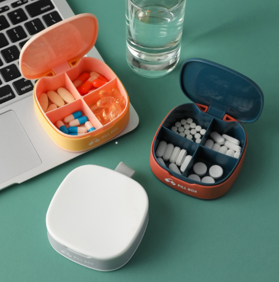 Таблетница "Pill Box" 4 ячейки 