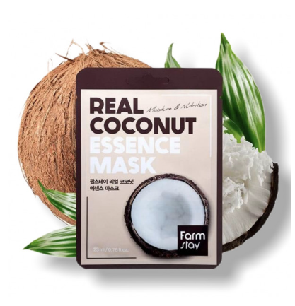 Маска для лица с экстрактом кокоса FARMSTAY, 23 ml