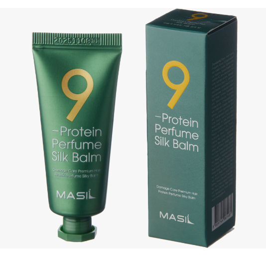 Парфюмированный бальзам для волос с протеинами шелка MASIL , 20 МЛ 