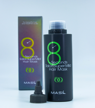 Смягчающая маска для волос "Салонный эффект" за 8 секунд MASIL, 100 мл