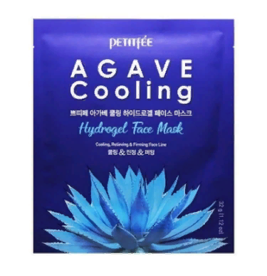 Охлаждающая гидрогелевая маска с экстрактом агавы PETITFEE, 32 Г