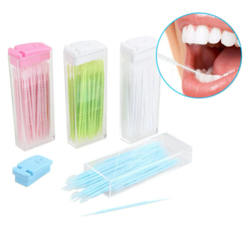 Зубочистки- ёршики для зубов (50 шт.)